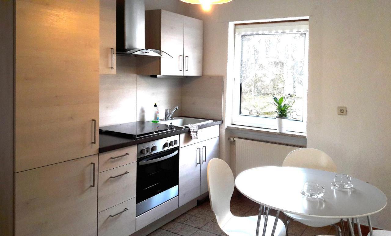Ferienwohnung Auf Dem Pferdehof Schotten Exteriör bild