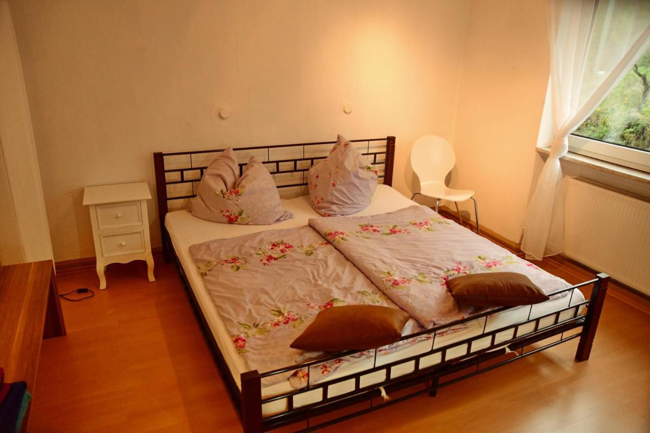 Ferienwohnung Auf Dem Pferdehof Schotten Exteriör bild